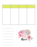 Appointment Book Notebook and Calendar - Hardcover